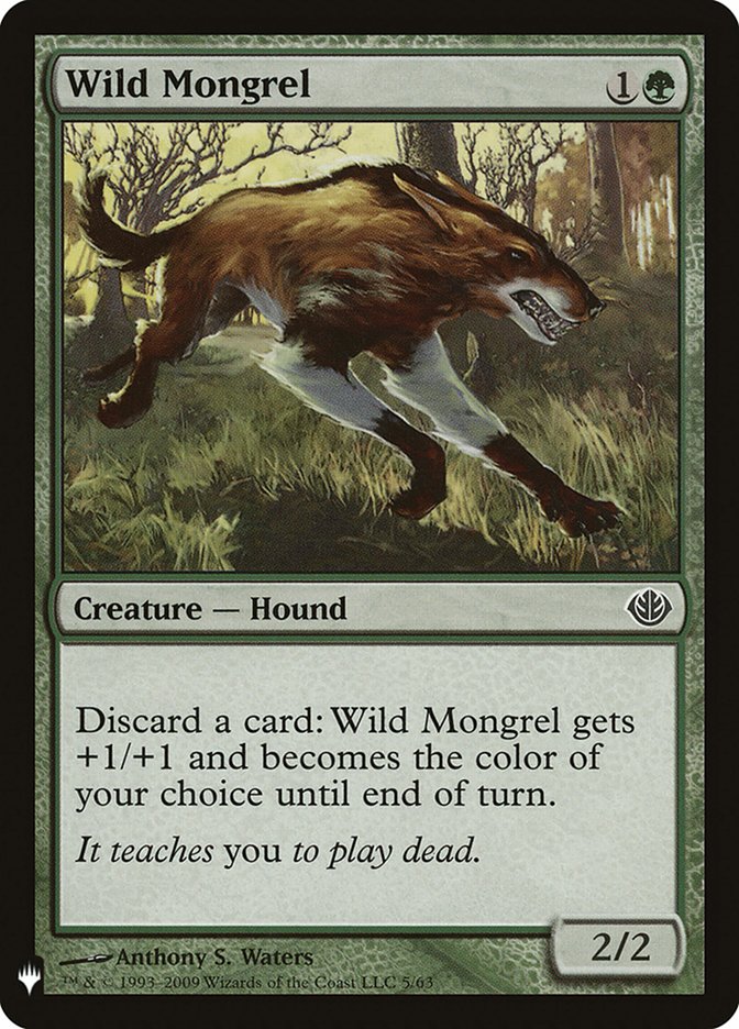 Wild Mongrel [Mystery Booster] | The Gaming-Verse