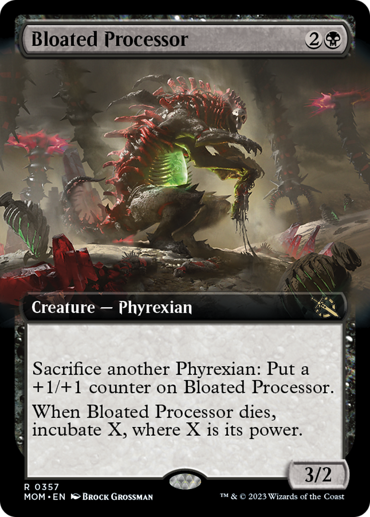 Bloated Processor (Extended Art) [March of the Machine] | The Gaming-Verse