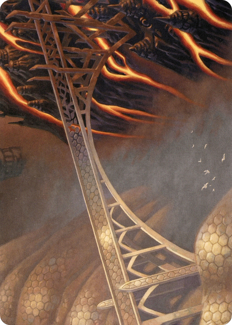 Rustvale Bridge Art Card [Modern Horizons 2 Art Series] | The Gaming-Verse