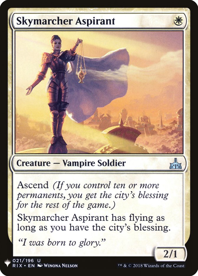 Skymarcher Aspirant [Mystery Booster] | The Gaming-Verse