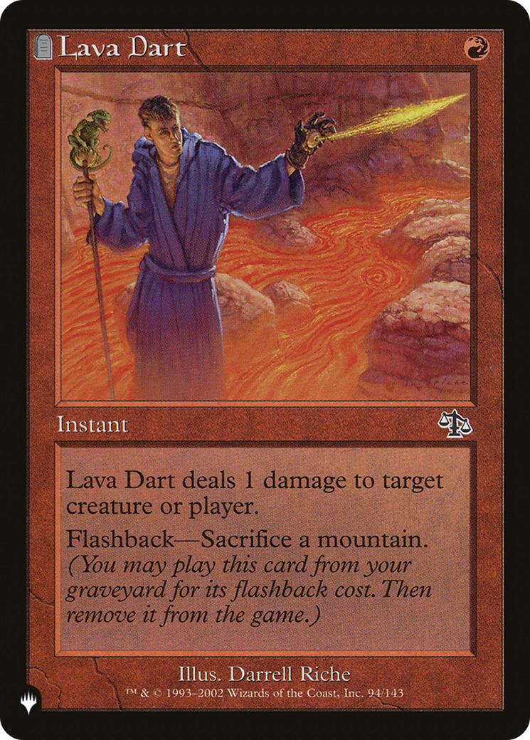 Lava Dart [The List Reprints] | The Gaming-Verse