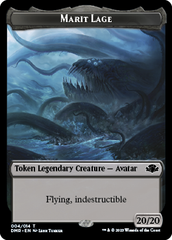 Insect // Marit Lage Double-Sided Token [Dominaria Remastered Tokens] | The Gaming-Verse