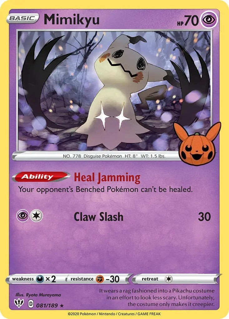 Mimikyu (081/189) [Trick or Trade] | The Gaming-Verse