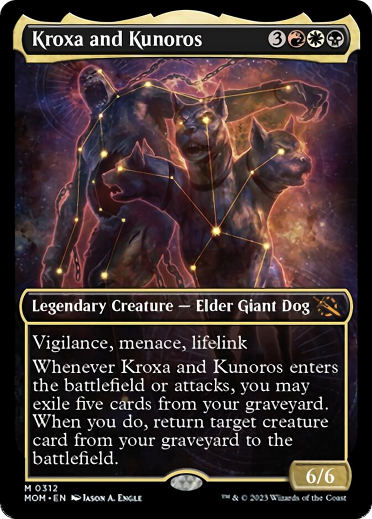 Kroxa and Kunoros (Showcase Planar Booster Fun) [March of the Machine] | The Gaming-Verse