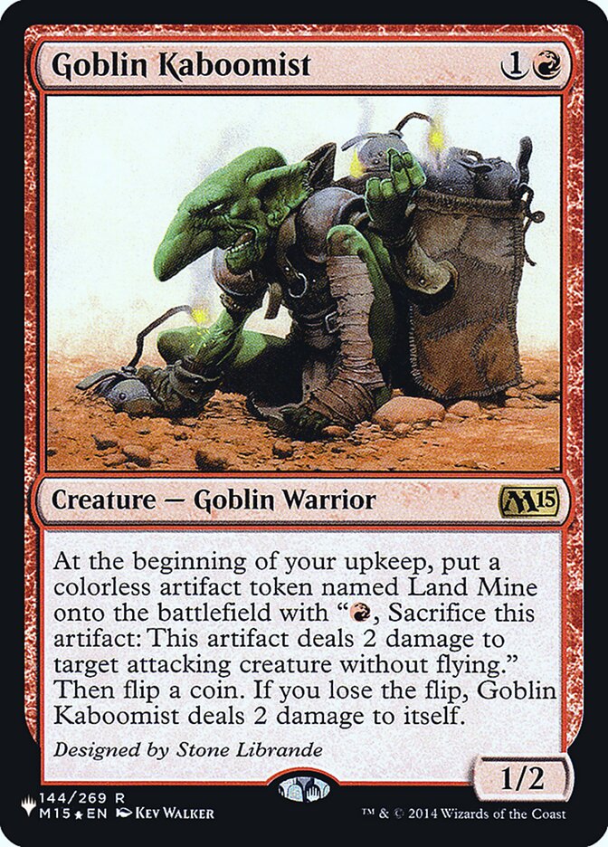 Goblin Kaboomist [Secret Lair: Heads I Win, Tails You Lose] | The Gaming-Verse