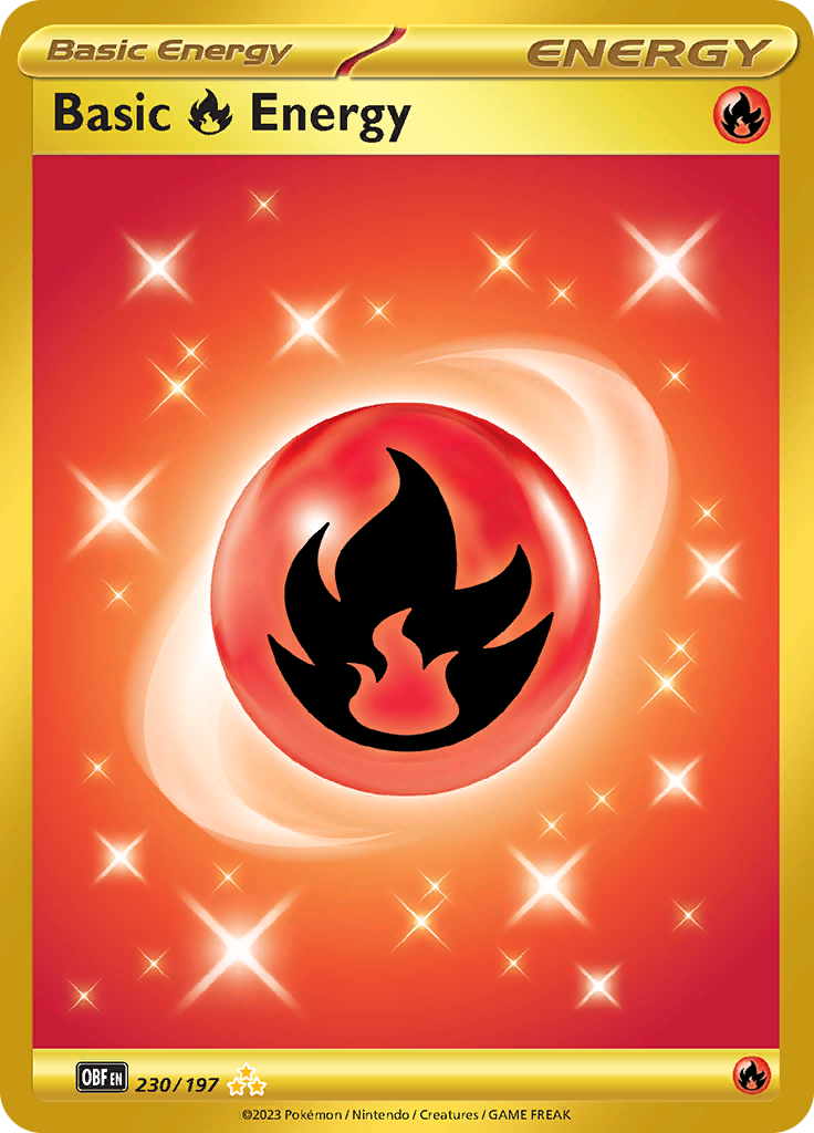 Basic Fire Energy (230/197) [Scarlet & Violet: Obsidian Flames] | The Gaming-Verse