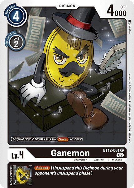 Ganemon [BT12-061] [Across Time] | The Gaming-Verse