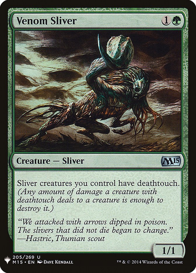 Venom Sliver [Mystery Booster] | The Gaming-Verse