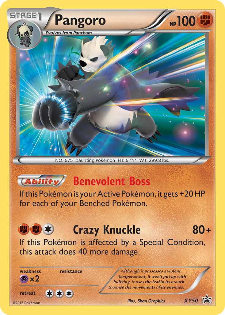 Pangoro (XY50) [XY: Black Star Promos] | The Gaming-Verse