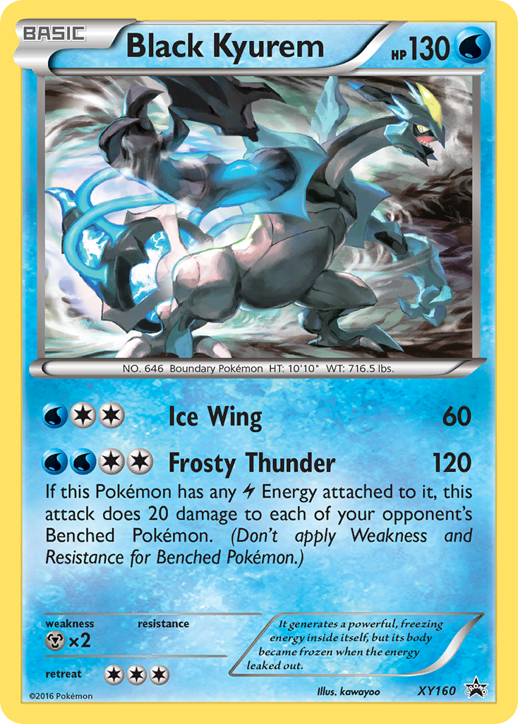 Black Kyurem (XY160) [XY: Black Star Promos] | The Gaming-Verse