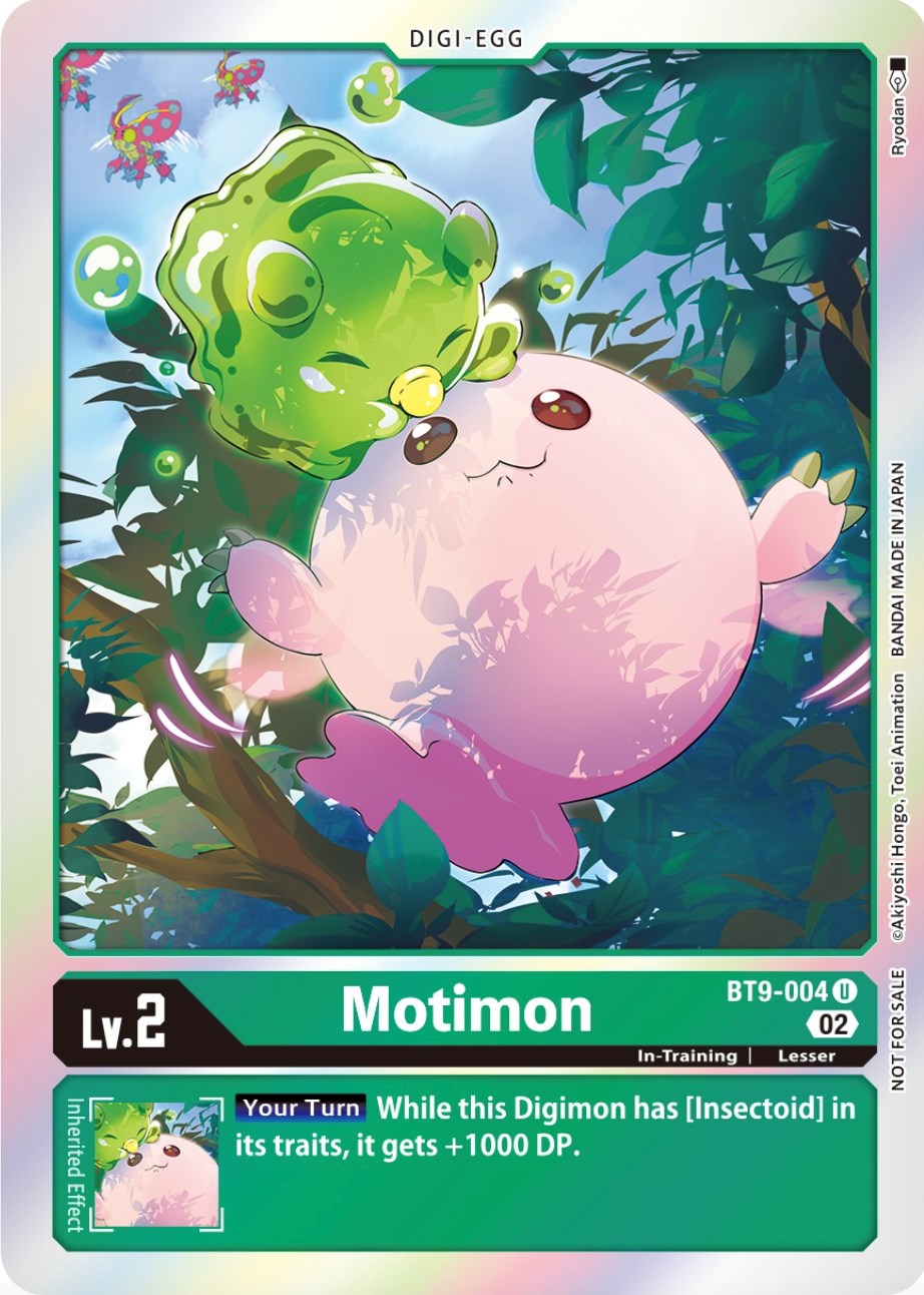 Motimon [BT9-004] (Official Tournament Pack Vol.8) [X Record Promos] | The Gaming-Verse