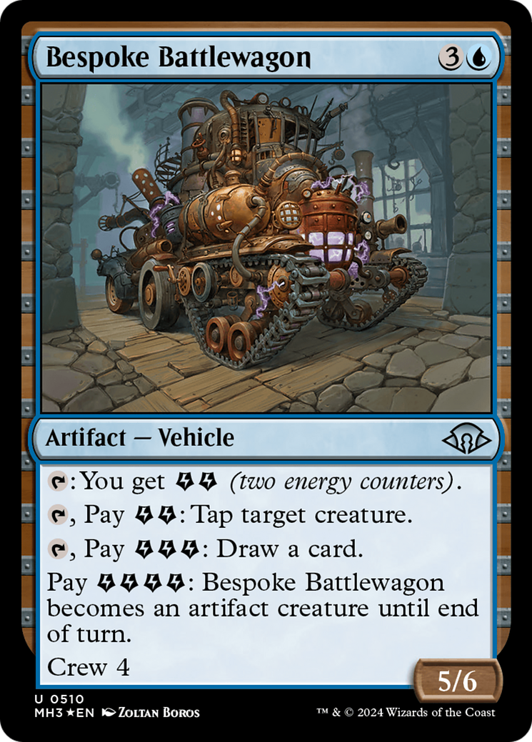 Bespoke Battlewagon (Ripple Foil) [Modern Horizons 3] | The Gaming-Verse