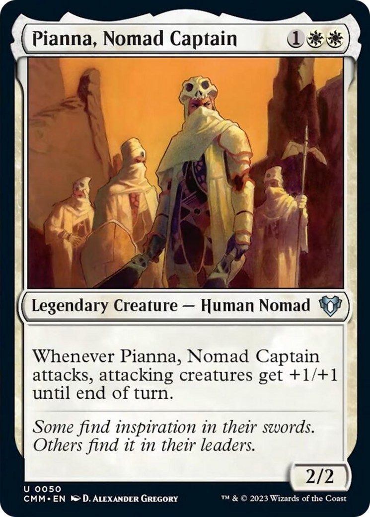 Pianna, Nomad Captain [Commander Masters] | The Gaming-Verse