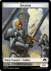 Phyrexian Germ // Soldier Double-Sided Token [Modern Horizons 3 Tokens] | The Gaming-Verse