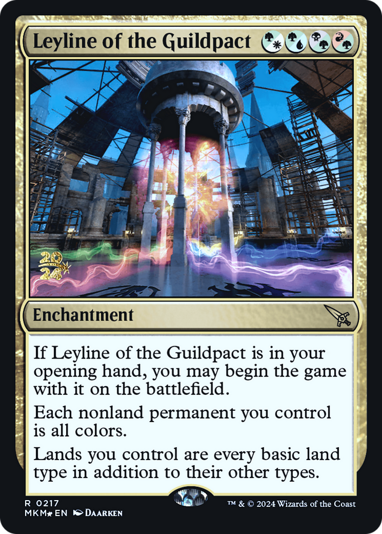 Leyline of the Guildpact [Murders at Karlov Manor Prerelease Promos] | The Gaming-Verse