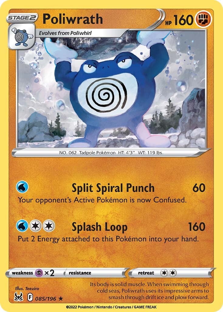 Poliwrath (085/196) [Sword & Shield: Lost Origin] | The Gaming-Verse