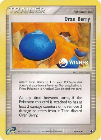 Oran Berry (85/109) (Jumbo Card) [EX: Ruby & Sapphire] | The Gaming-Verse