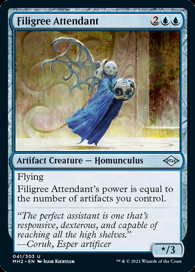 Filigree Attendant [Modern Horizons 2] | The Gaming-Verse