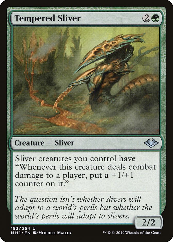 Tempered Sliver [Modern Horizons] | The Gaming-Verse