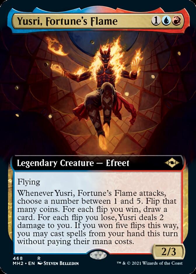 Yusri, Fortune's Flame (Extended Art) [Modern Horizons 2] | The Gaming-Verse