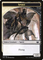 Spirit // Golem Double-Sided Token [Modern Horizons Tokens] | The Gaming-Verse