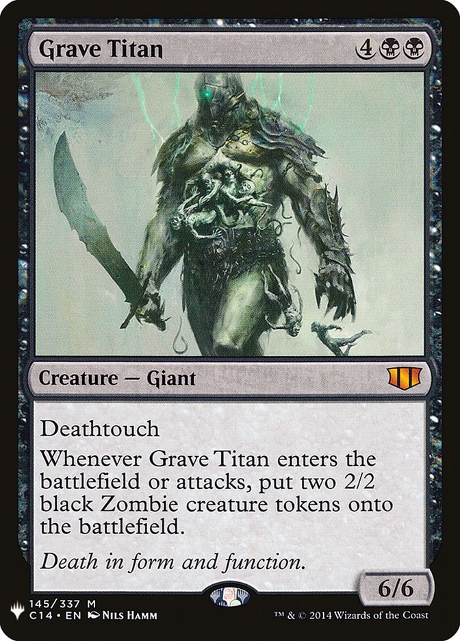 Grave Titan [Mystery Booster] | The Gaming-Verse