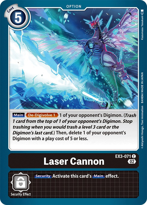 Laser Cannon [EX3-071] [Draconic Roar] | The Gaming-Verse