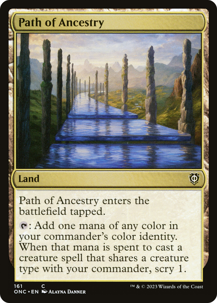 Path of Ancestry [Phyrexia: All Will Be One Commander] | The Gaming-Verse