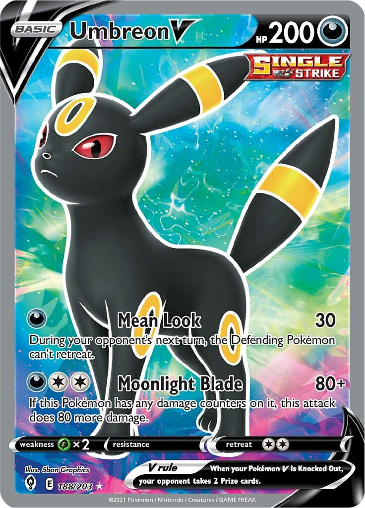 Umbreon V (188/203) [Sword & Shield: Evolving Skies] | The Gaming-Verse