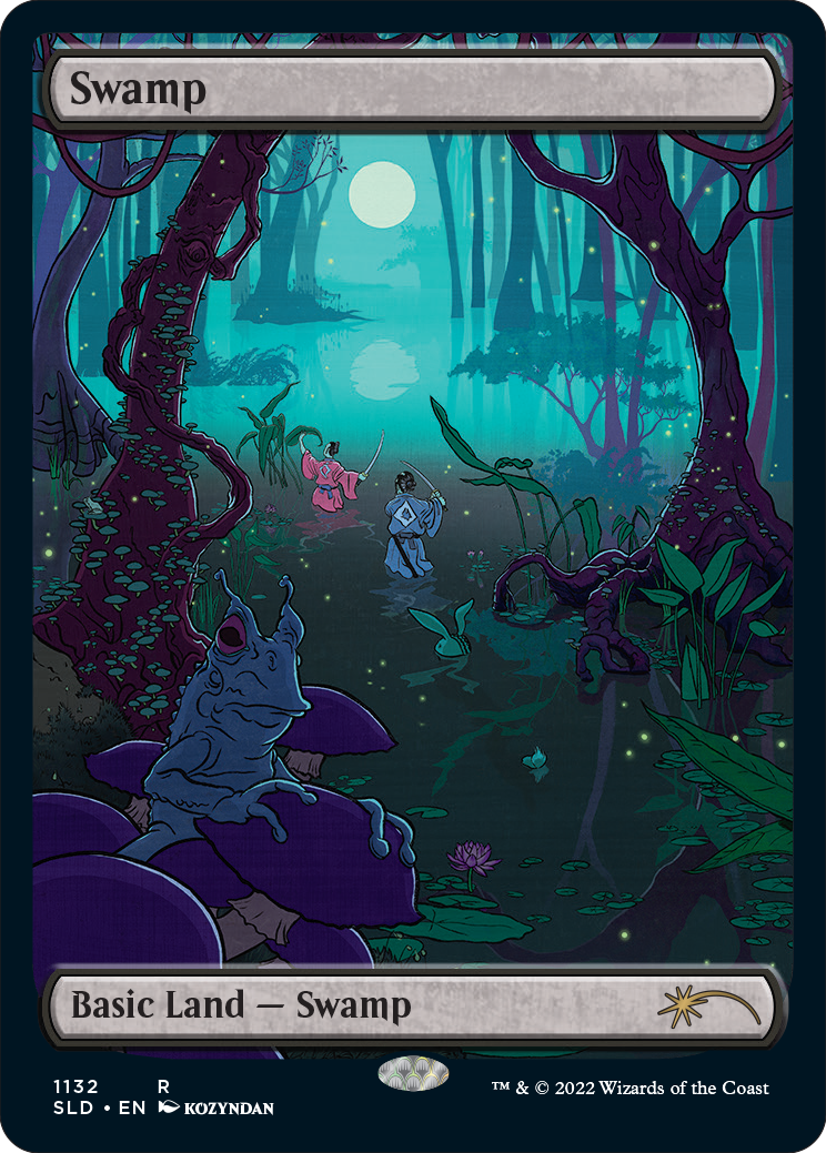 Swamp (1132) (Full-Art) [Secret Lair Drop Series] | The Gaming-Verse