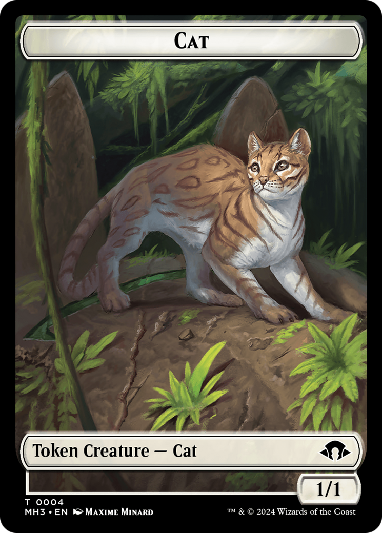 Cat Token [Modern Horizons 3 Tokens] | The Gaming-Verse