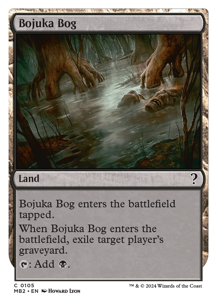 Bojuka Bog (White Border) [Mystery Booster 2] | The Gaming-Verse