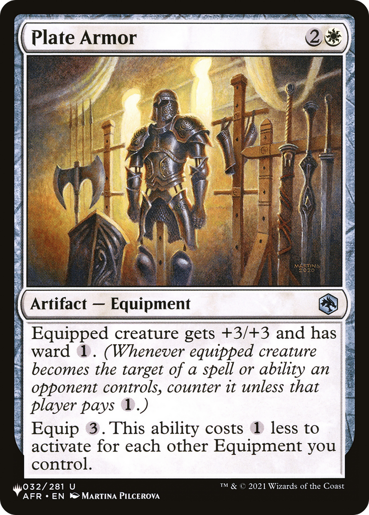 Plate Armor [The List Reprints] | The Gaming-Verse