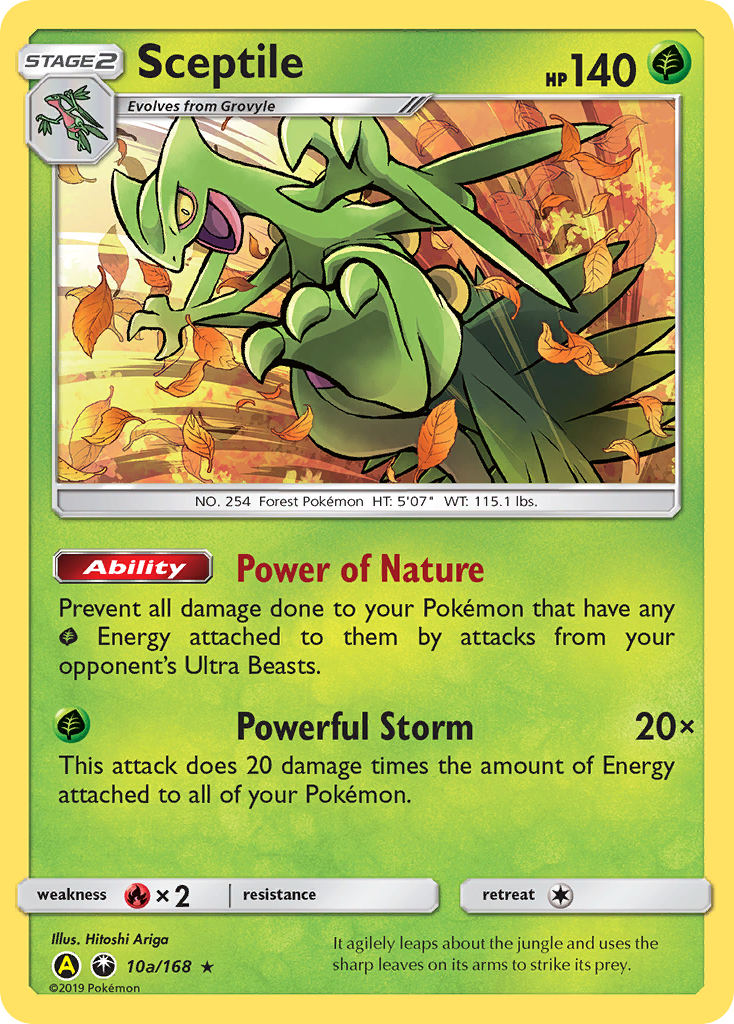 Sceptile (10a/168) [Alternate Art Promos] | The Gaming-Verse