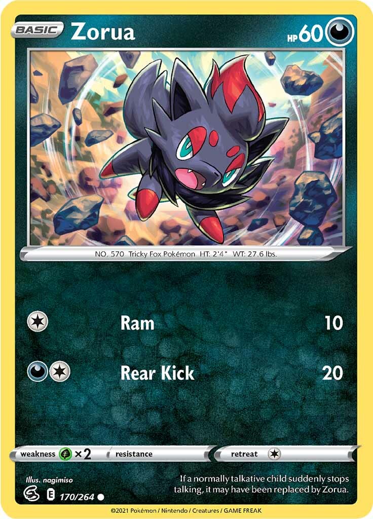 Zorua (170/264) [Sword & Shield: Fusion Strike] | The Gaming-Verse