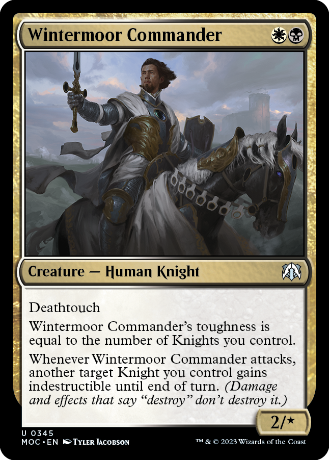 Wintermoor Commander [March of the Machine Commander] | The Gaming-Verse