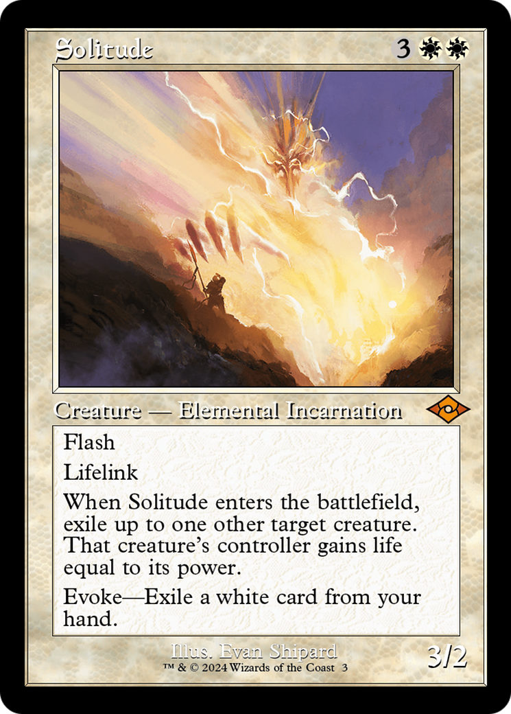 Solitude (Retro) [Modern Horizons 2] | The Gaming-Verse