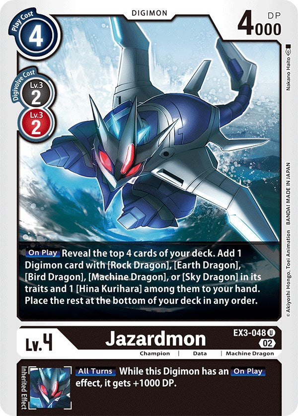 Jazardmon [EX3-048] [Draconic Roar] | The Gaming-Verse