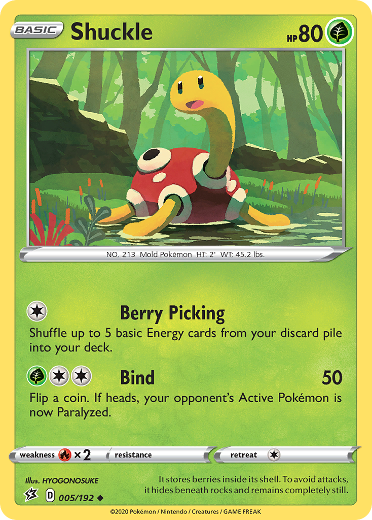 Shuckle (005/192) [Sword & Shield: Rebel Clash] | The Gaming-Verse