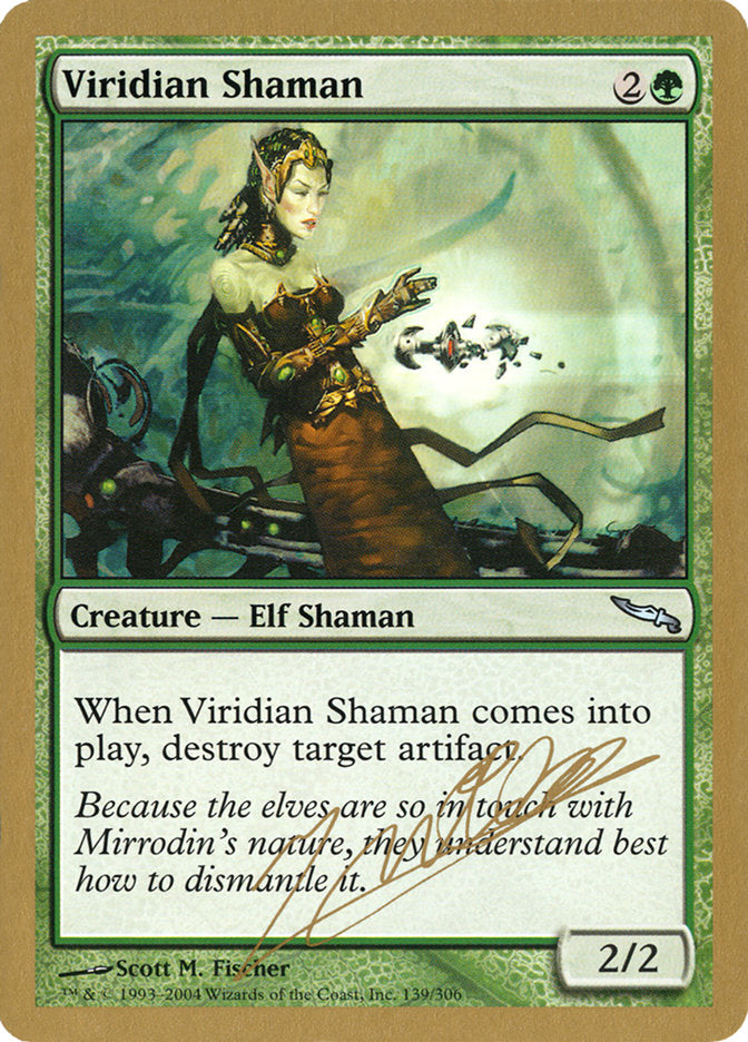 Viridian Shaman (Julien Nuijten) [World Championship Decks 2004] | The Gaming-Verse