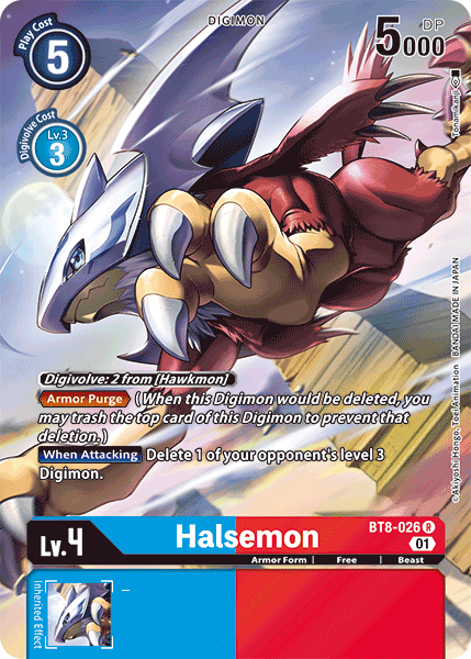 Halsemon [BT8-026] (Alternate Art) [New Awakening] | The Gaming-Verse