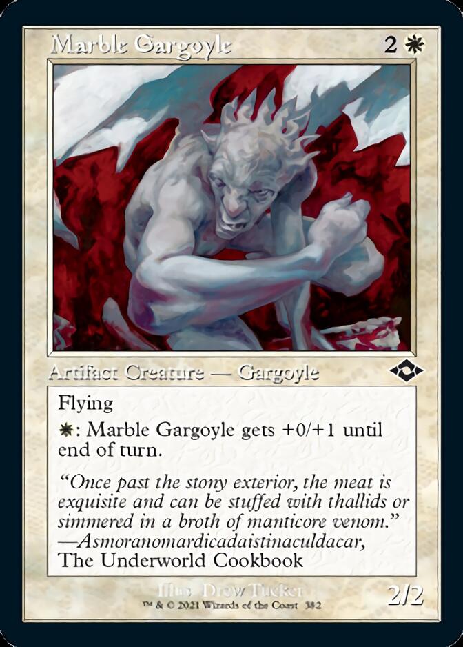 Marble Gargoyle (Retro Foil Etched) [Modern Horizons 2] | The Gaming-Verse