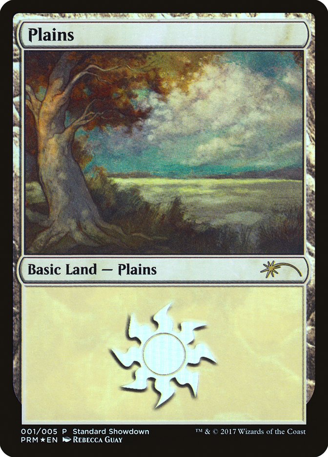 Plains (Rebecca Guay) [Standard Showdown Promos] | The Gaming-Verse