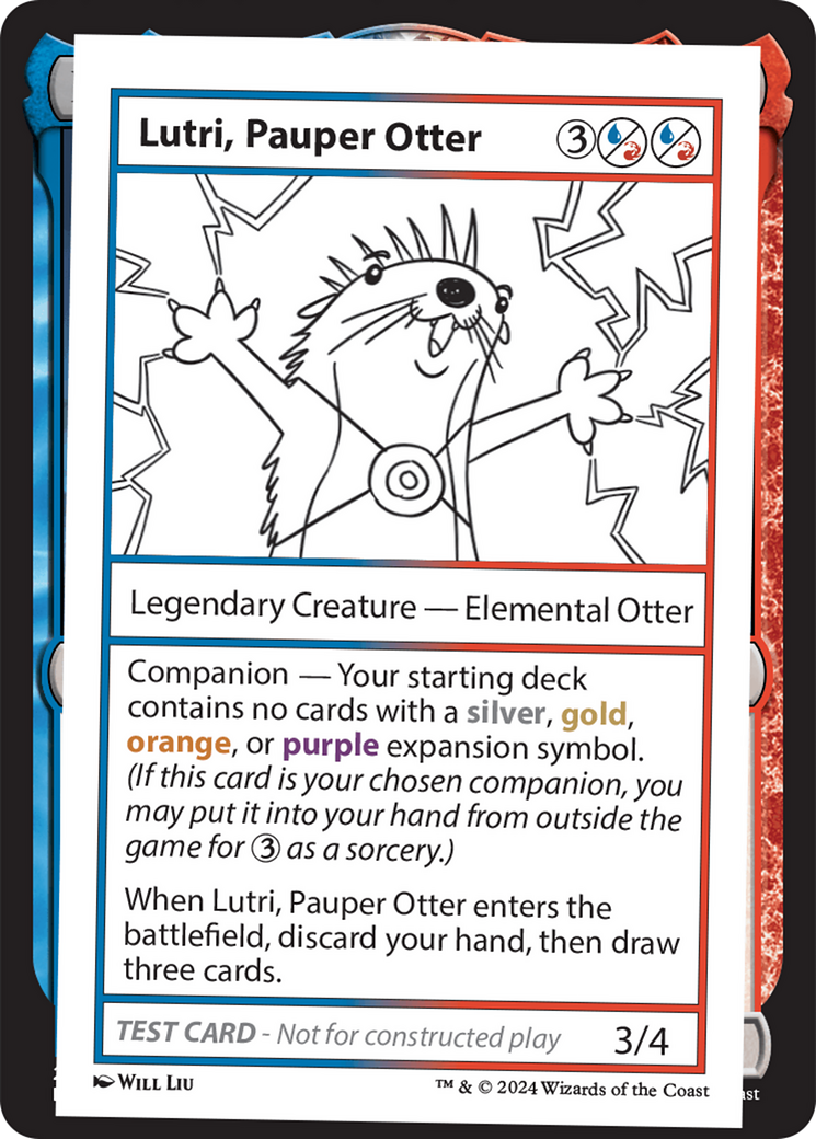 Lutri, Pauper Otter [Mystery Booster 2 Playtest Cards] | The Gaming-Verse