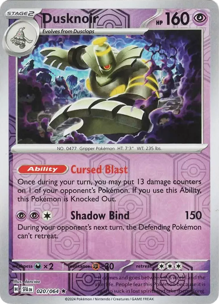 Dusknoir (020/064) [Scarlet & Violet: Shrouded Fable] | The Gaming-Verse