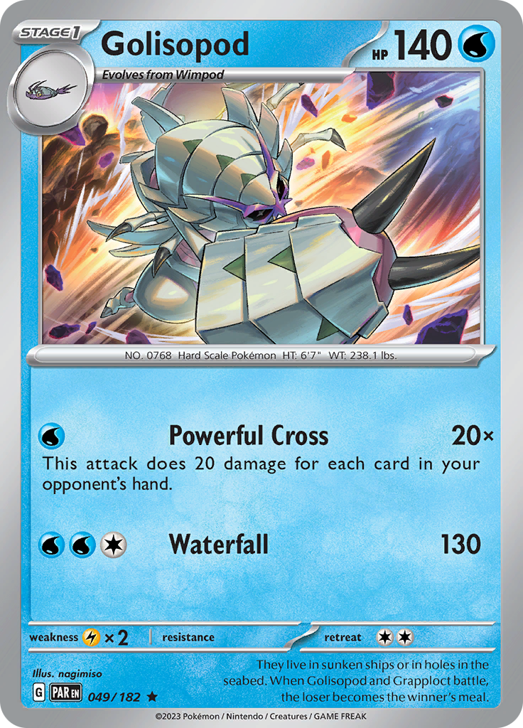 Golisopod (049/182) [Scarlet & Violet: Paradox Rift] | The Gaming-Verse