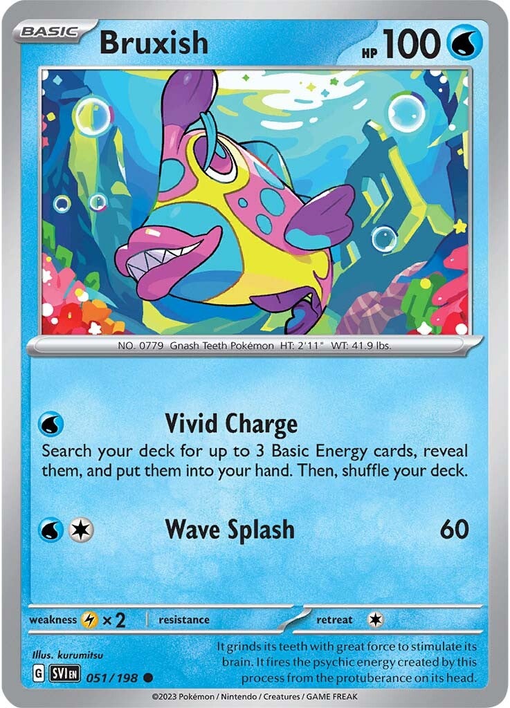 Bruxish (051/198) [Scarlet & Violet: Base Set] | The Gaming-Verse