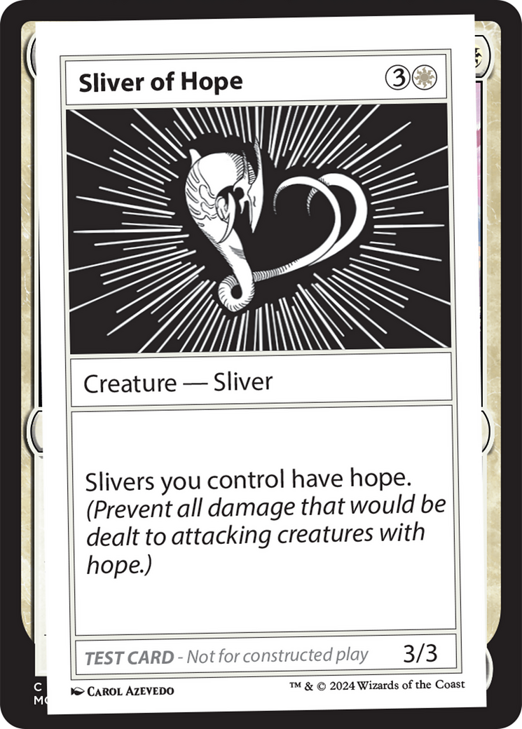 Sliver of Hope [Mystery Booster 2 Playtest Cards] | The Gaming-Verse