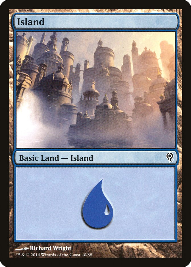 Island (40) [Duel Decks: Jace vs. Vraska] | The Gaming-Verse