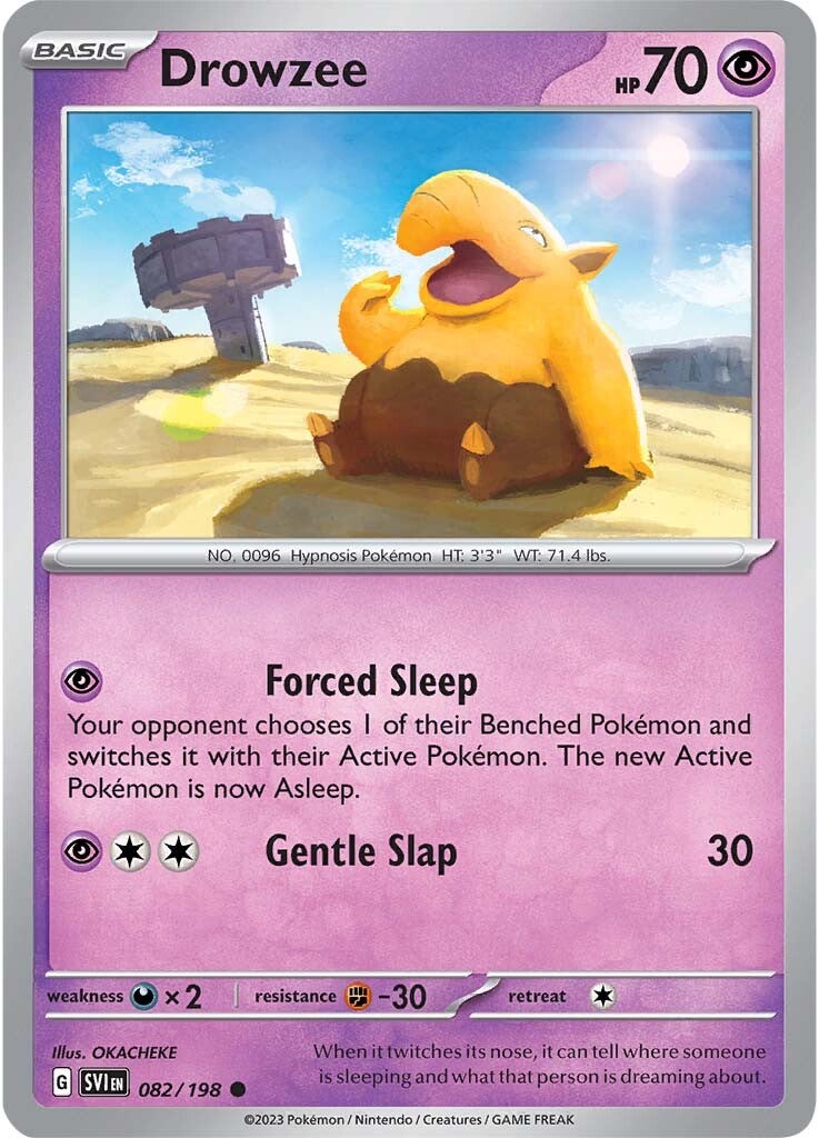 Drowzee (082/198) [Scarlet & Violet: Base Set] | The Gaming-Verse